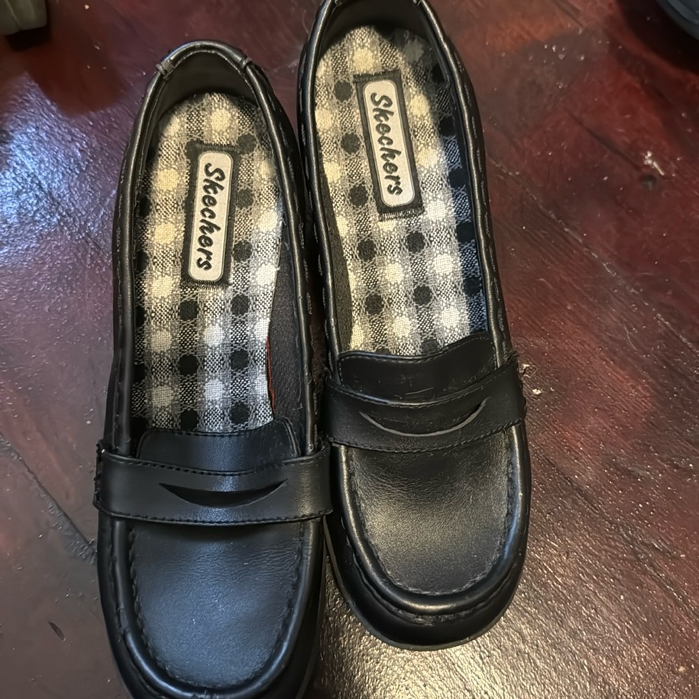 Sketchers, professional shoe, slip on,